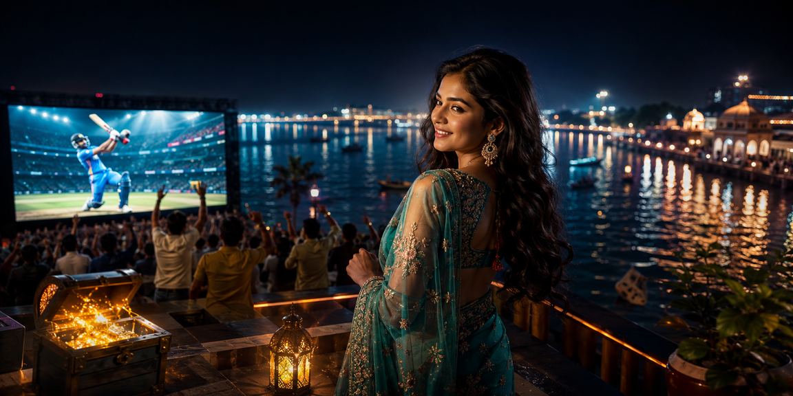 বরিশালের সমুদ্র সৈকতে ক্রিকেট বেটিং বোনাস উপভোগ করছেন একজন তরুণ