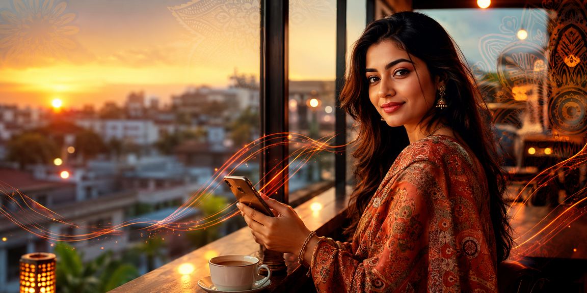 রংপুরে মোবাইলে পেমেন্ট করছেন একজন বাংলাদেশি ব্যবহারকারী